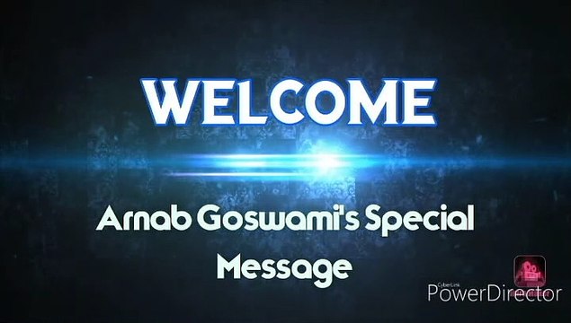 Arnab Goswami's Video Message || Supreme Court grants Arnab Goswami 3-week protection from arrest