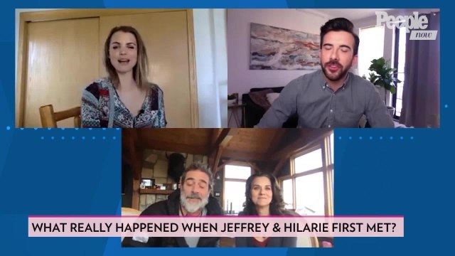 Jeffrey Morgan Jokes Hilarie Burton 'Jumped' on Him 'With a Quickness' the First Time They Met