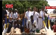 Nation Reporter: पेट्रोल-डीजल पर राहुल का बैलगाड़ी मार्च