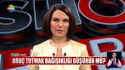 Oruç bağışıklık sistemini düşürür mü?