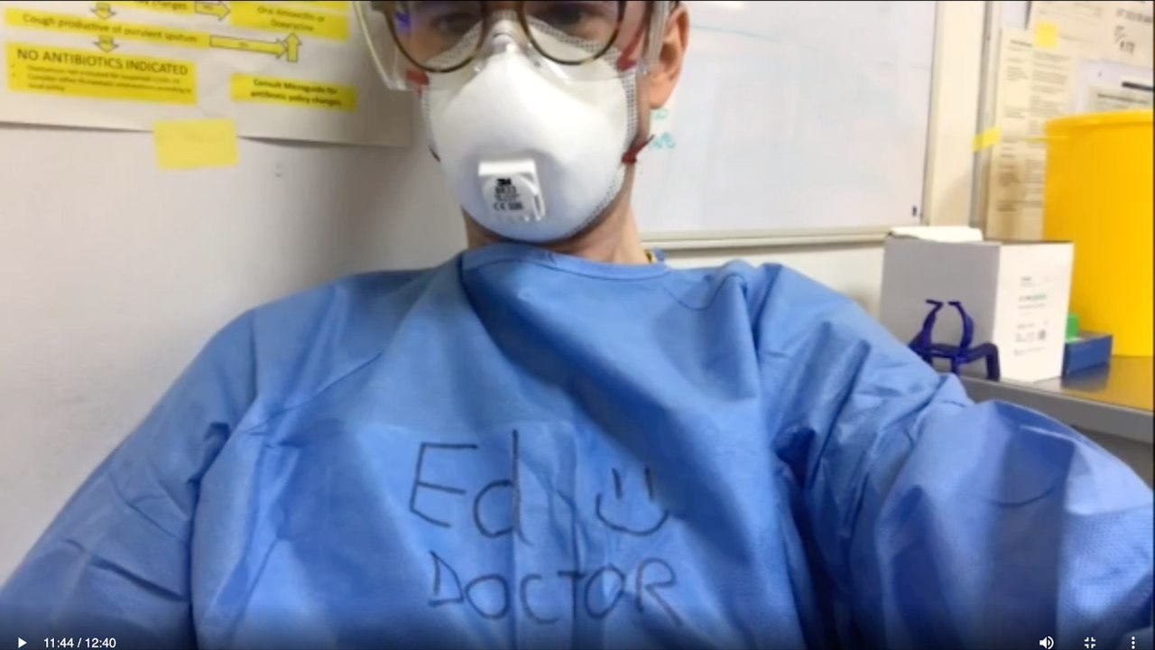 The Doctor Vlogging from the Frontlines of COVID-19
