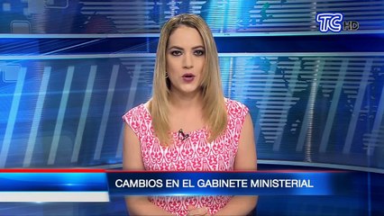 Se realizaron tres cambios en el Gabinete Ministerial, por decreto presidencial