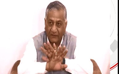 38 भारतीयों का अवशेष लाने के बाद वीके सिंह ने की प्रेस कॉन्फ्रेंस