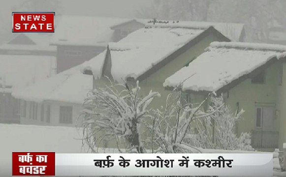 बर्फ का बवंडर: बर्फ़ के आगोश में कश्मीर, कुदरत का कोल्ड अटैक