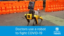 A Boston Dynamics robot is helping doctors in the fight against COVID-19