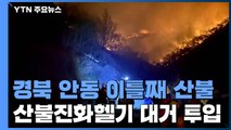 경북 안동 산불로 300여 명 대피...산불진화헬기 다시 투입 / YTN