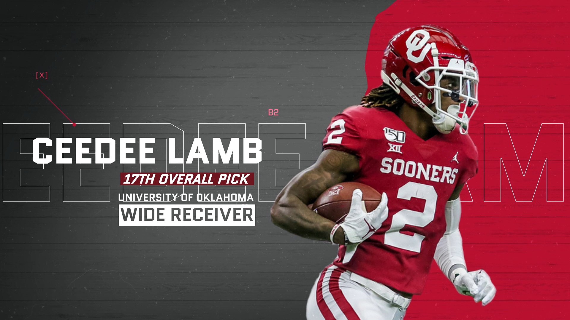 CeeDee Lamb: The Dallas Cowboys 17th overall pick