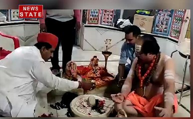 Jaisalmer: कैबिनेट मंत्री सालेह मोहम्मद ने बाबा रामदेव के दर्शनों के साथ महादेव मंदिर में किया अभिषेक