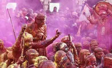 होली 2018: शुरू हो गई ब्रज की हफ्ते भर की होली
