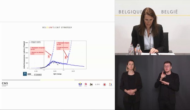 Déconfinement: les explications de Sophie Wilmès