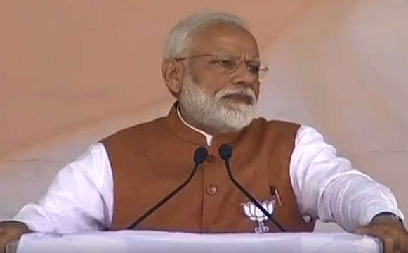 PM Narendra Modi LIVE : देश में फिर एक बार मोदी सरकार बनने जा रही है - नरेंद्र मोदी