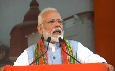 कांग्रेस पर PM नरेंद्र मोदी का निशाना कहा - वंशवाद की राजनीति से देश को नुकसान