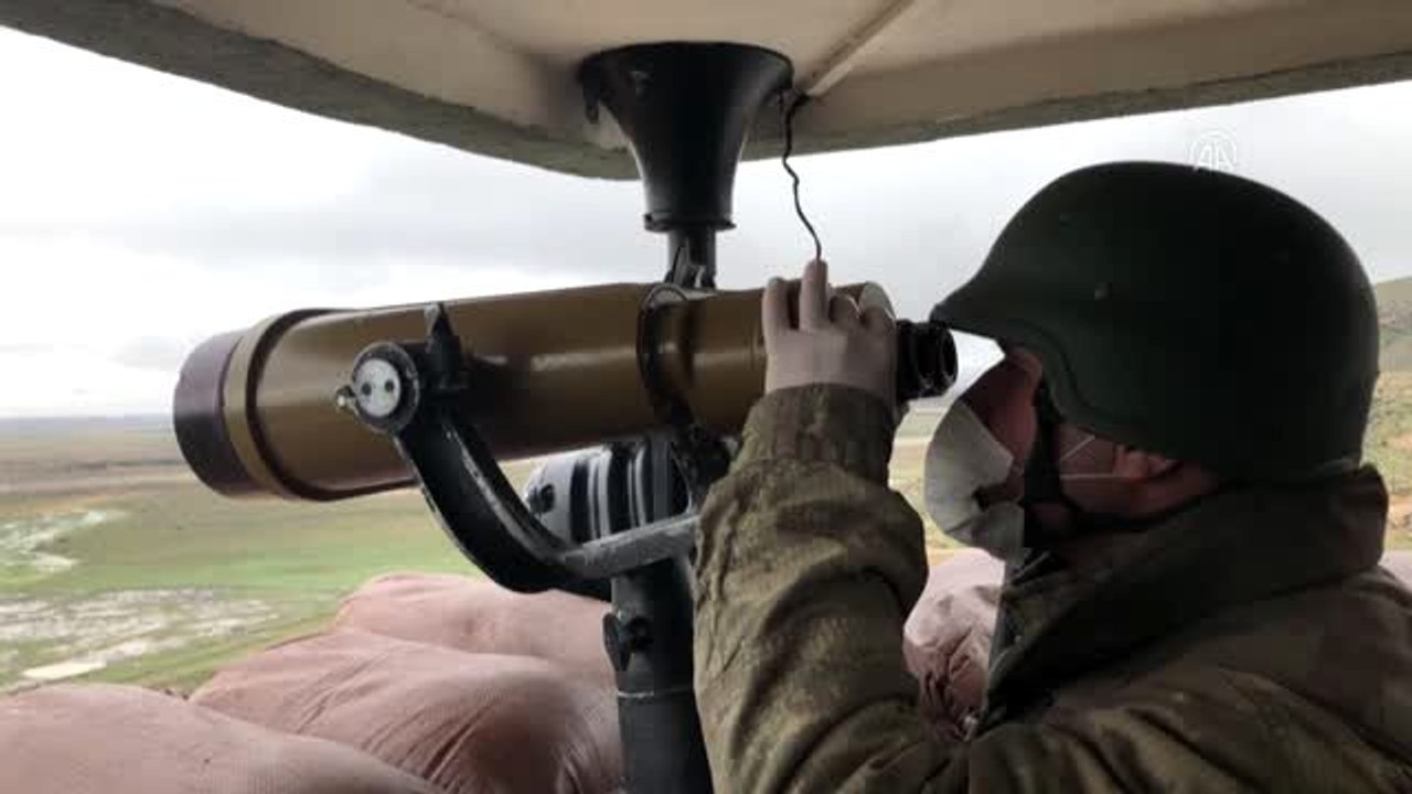"Hudut Kartalları" ilk iftarlarını vatan nöbetinde yaptı