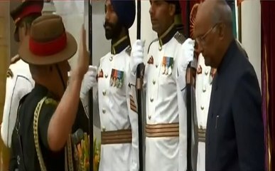 सेनाध्यक्ष विपिन रावत को किया गया परम विशिष्ट सेवा मेडल से सम्मानित