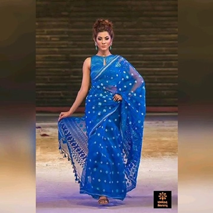 Amazon party wear jamdani saree|Dhakai jamdani saree collection|new saree collection 2020