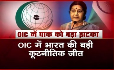 भारत-पाक विवाद: OIC की बैठक में बोलीं सुषमा स्‍वराज, बढ़ता जा रहा है आतंकवाद का दायरा
