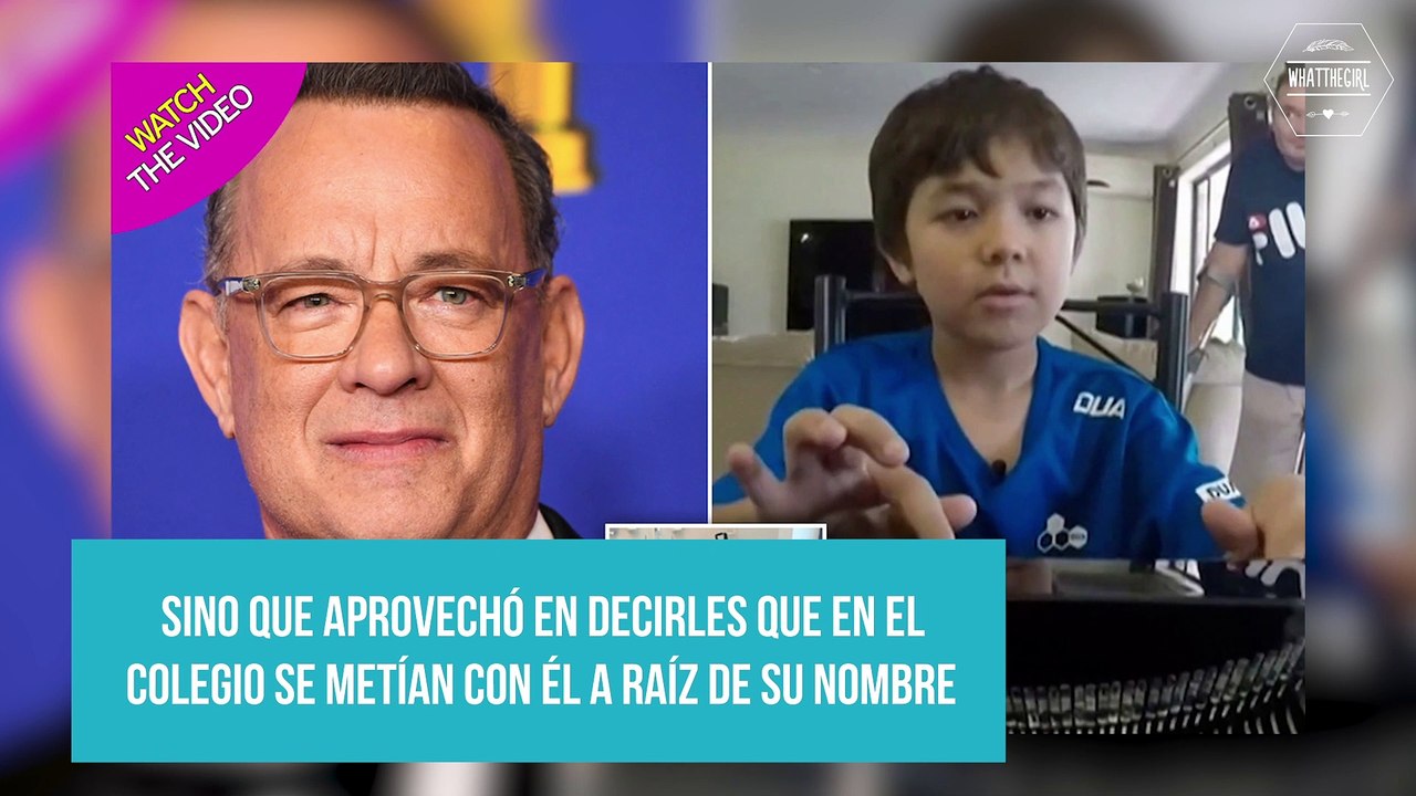 TOM HANKS: NIÑO LLAMADO CORONA Y LA EMOTIVA CARTA DEL ACTOR | TOM HANKS: CHILD CALLED CORONA RECEIVED LETTER