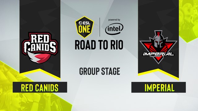 CSGO - RED Canids vs. Imperial Esports Gaming [Train] Map 2 - ESL One Road to Rio - Group Stage - SA