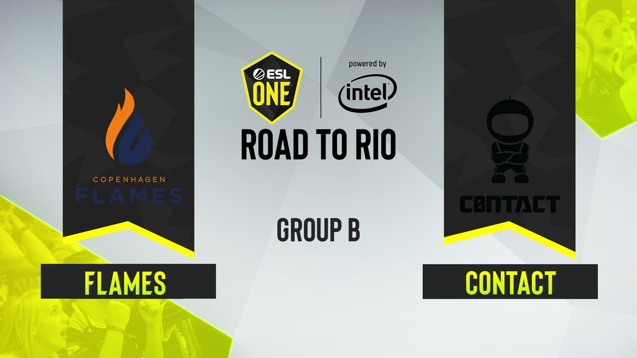 CSGO - Copenhagen Flames vs. c0ntact Gaming [Inferno] Map 2 - ESL One Road to Rio - Group B - EU