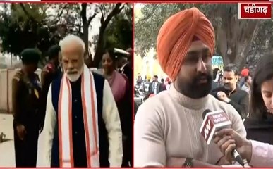 एयर स्ट्राइक को लेकर चंडीगढ़ में खुशी की लहर