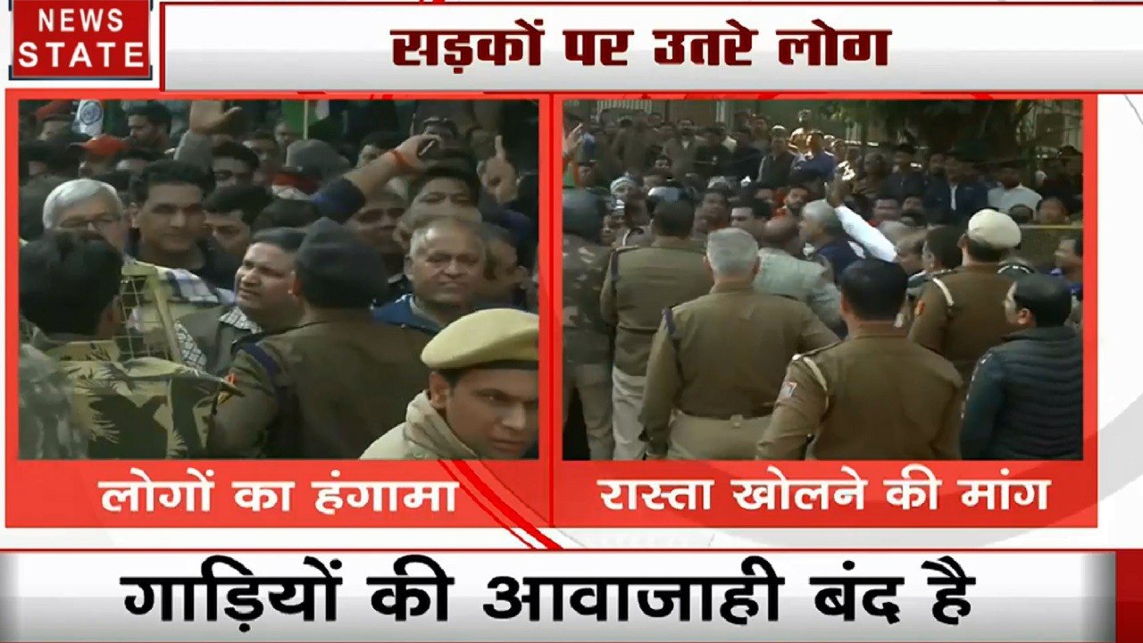 कालिंदी कुंज- सरिता विहार मार्ग को खुलवाने के ल...