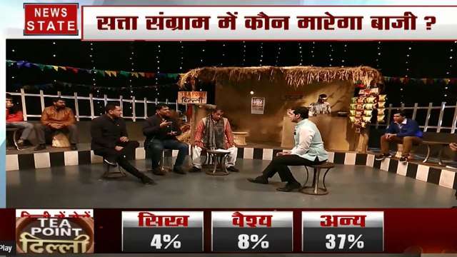 Tea Point दिल्ली: 70 सीटों का महासंग्राम, दिल्ली में किसकी बनेगी सरकार, फिर लौटेगी आप सरकार ?