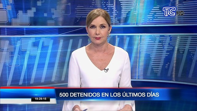 Cuarenta organizaciones delictivas han sido desarticuladas a nivel nacional, hay más de 500 detenidos