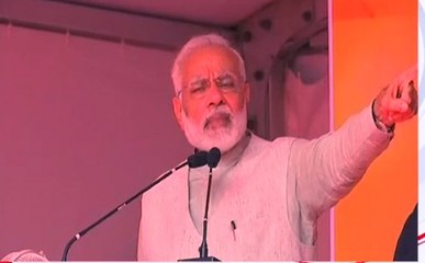 पाकिस्तानी भाषा बोल रहे हैं कांग्रेस नेता : पीएम मोदी