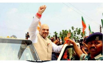 अमित शाह ने की गुजरात गौरव यात्रा की शुरुआत