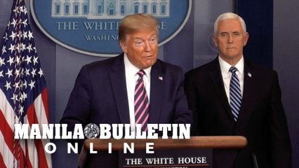 "We're opening our country. It's very exciting to see" says Trump