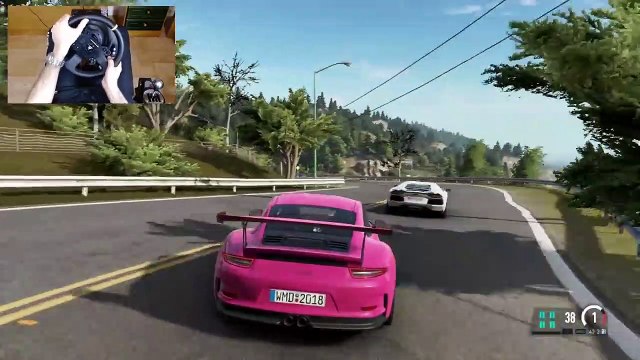 Project Cars 2 - PORSCHE 911 GT3 RS - Convoi with THRUSTMASTER TX + TH8A -