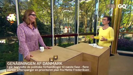 COVID-19; Søs Marie Serup & Partiernes corona-mærkesager | Go morgen Danmark | TV2 Danmark
