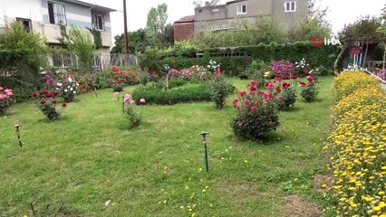 Sarmaşıklarla kaplı Yeşil Cami ile cemaat arasına korona virüs girdi