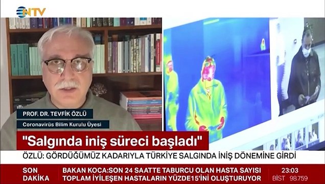 Prof. Dr. Tevfik Özlü: Salgında iniş süreci başladı