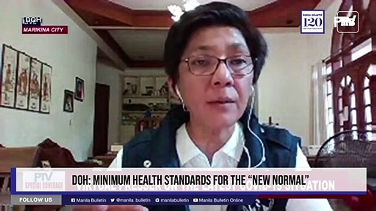 DOH: minimum health standards for the “new normal”