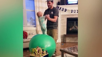 When Funniest Baby At Home Alone With Dad