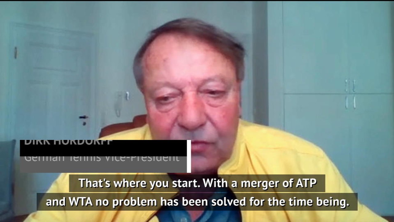 German tennis boss rebukes Federer's ATP-WTA merger idea