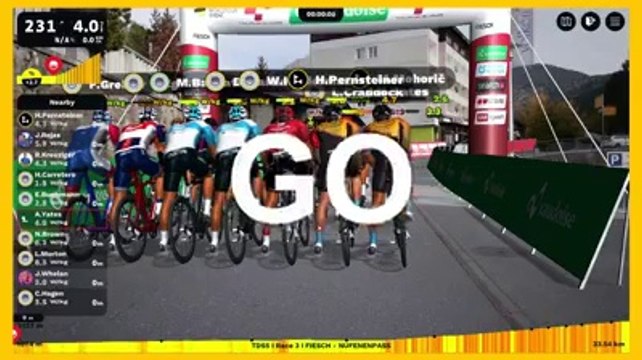 E-Sports - Le résumé de la 3e étape de la Digital Swiss 5, le Tour de Suisse virtuel : Nicolas Roche vainqueur, Pierre Latour disqualifié