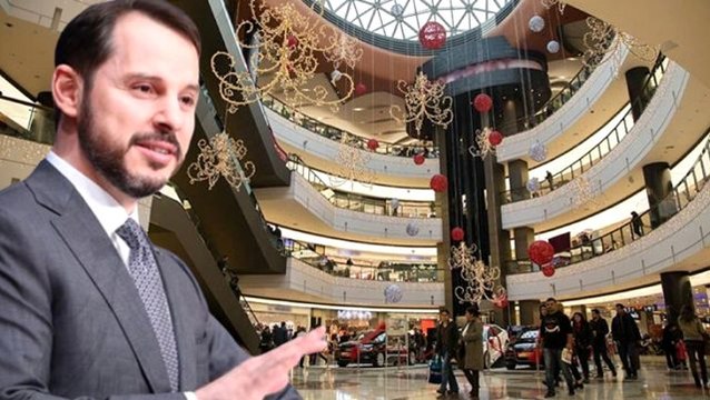 AVM'lerin açılmasını Hazine ve Maliye Bakanı Berat Albayrak istemiş