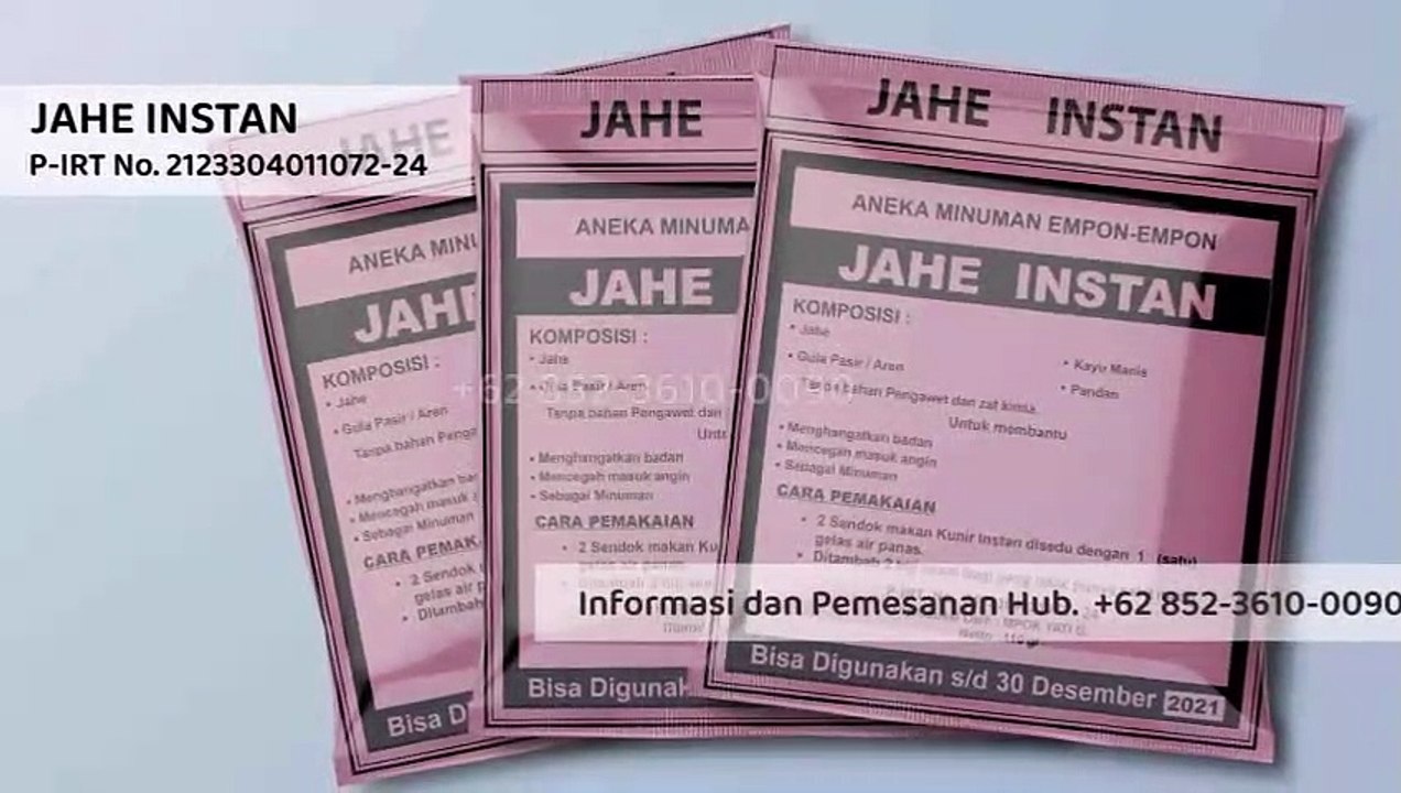 Recommended!!! +62 852-3610-0090 | Agen Jahe Bubuk