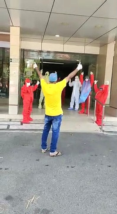 खजराना टीआई ने कोरोना को हराया, अस्पताल से हुए डिस्चार्ज, मेडिकल टीम को दिया धन्यवाद