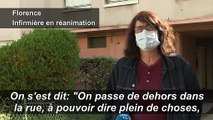 En plein confinement, quand la mobilisation s'affiche aux balcons