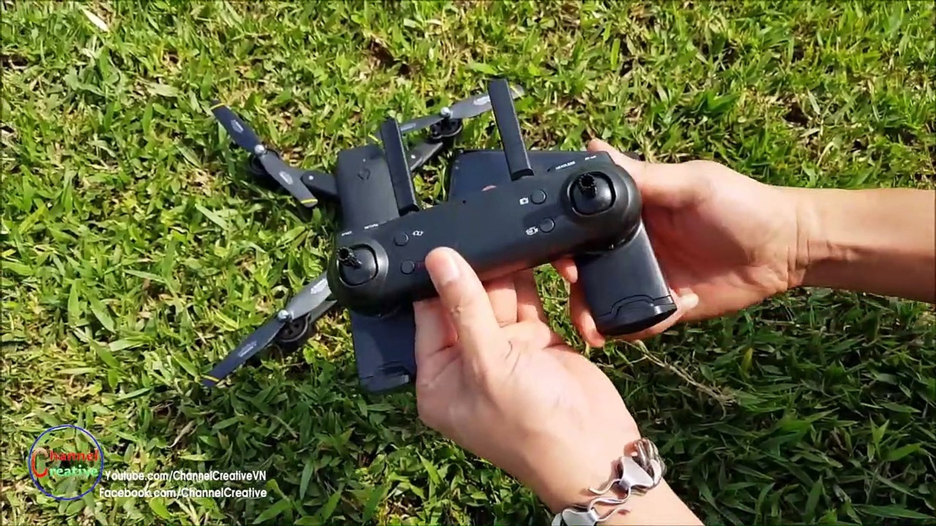 Test and Review SG700 Wifi FPV Drone - Dual Camera - video Dailymotion