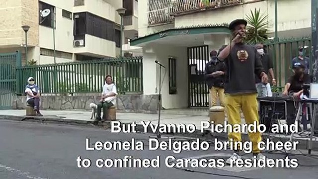 Musicians bring high note to Venezuelan streets during lockdown