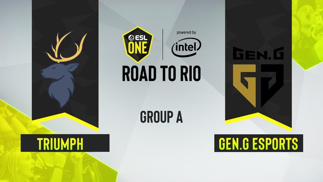 CSGO - Gen.G Esports vs. Triumph [Inferno] Map 3 - ESL One Road to Rio - Group A - NA