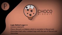 Choco Biscuit Mascot logo design in Pixellab | Finger Tips |