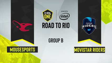 CSGO - mousesports vs. Movistar Riders [Inferno] Map 1 - ESL One Road to Rio - Group B - EU
