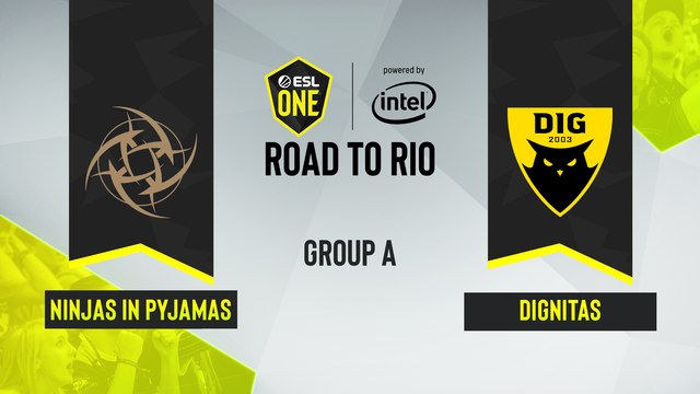 CSGO - Dignitas vs. Ninjas in Pyjamas [Vertigo] Map 2 - ESL One Road to Rio - Group A - EU