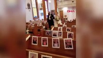 ABD'de evlenen sağlık çalışanlarından ilginç düğün