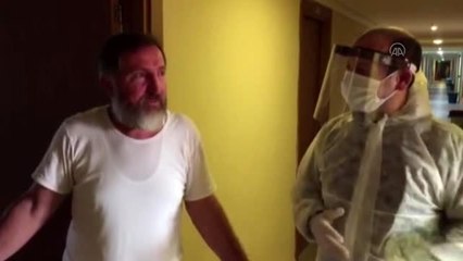 Karantina altındaki vatandaşlar sunulan hizmetlerden memnun